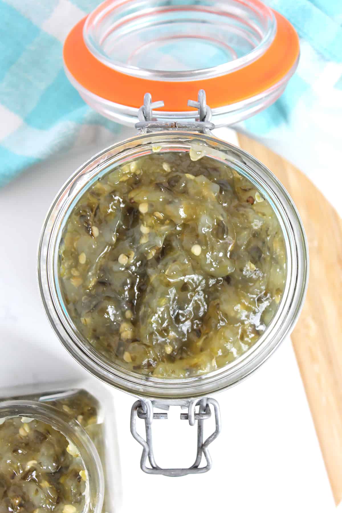 Green Sweet Chili Sauce (Jalapeno Jelly)
