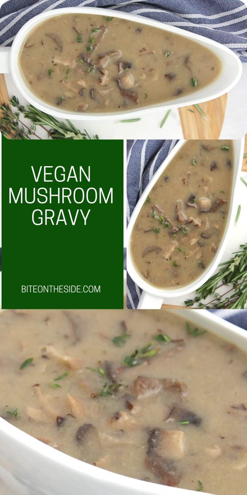 Easy Mushroom Gravy From Scratch Bite On The Side
