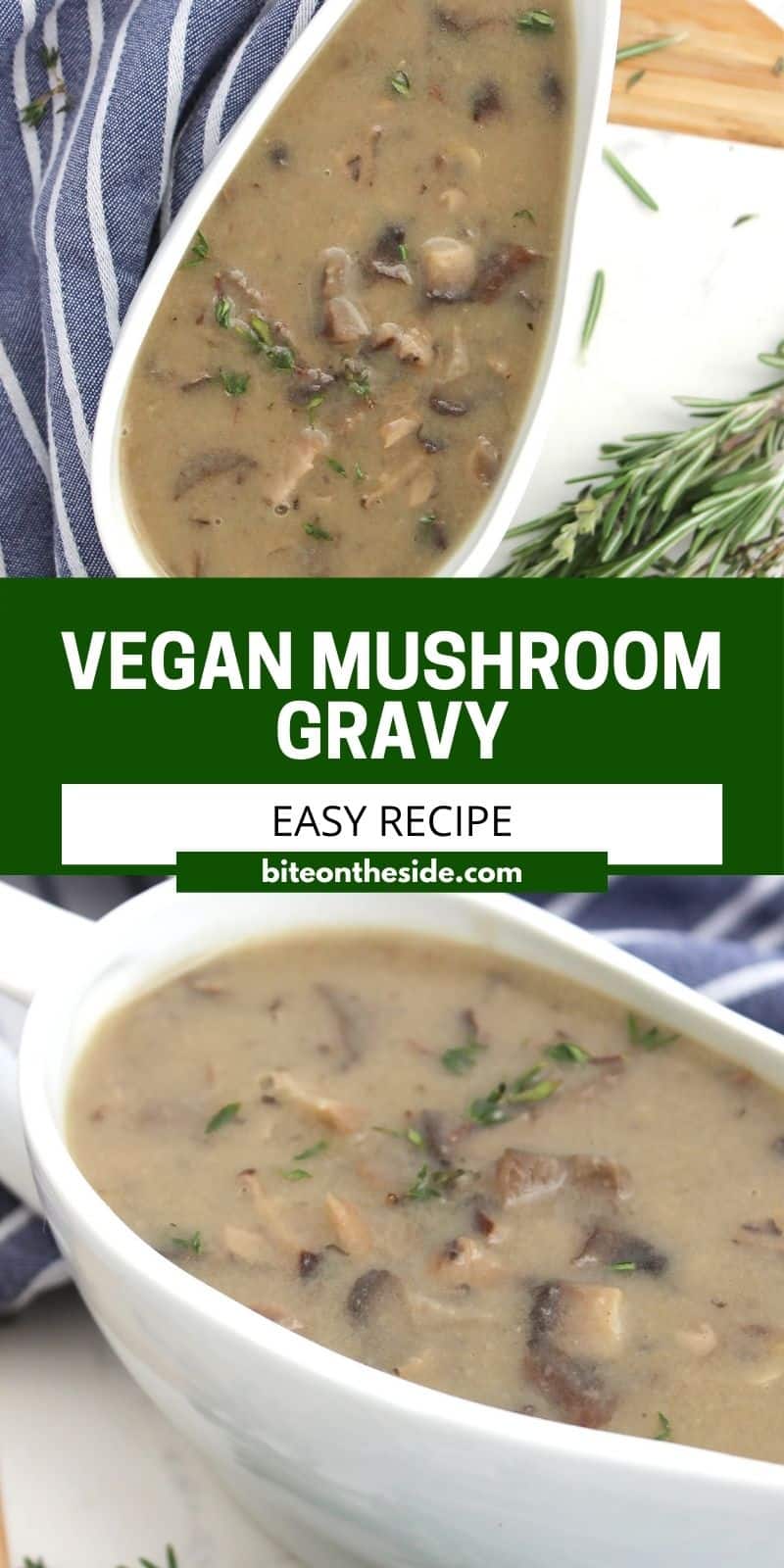 Easy Mushroom Gravy From Scratch Bite On The Side