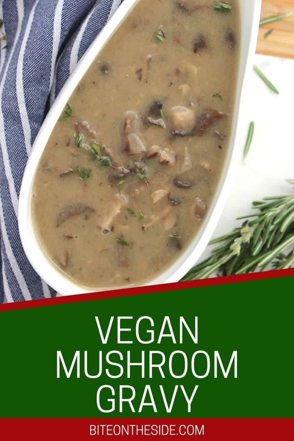 Easy Mushroom Gravy From Scratch Bite On The Side