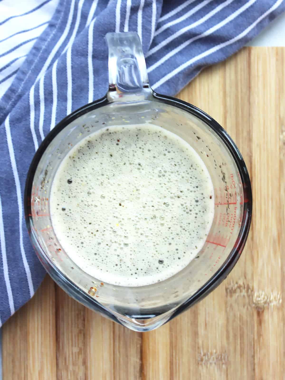 Apple Cider Vinegar and Mustard Dressing Bite On The Side