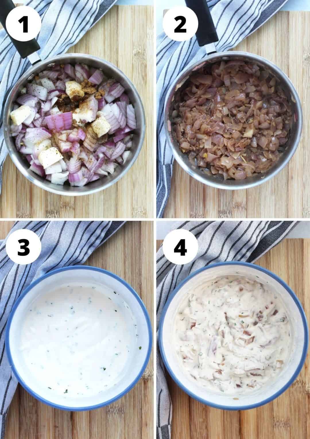 Red Onion Dip Bite On The Side