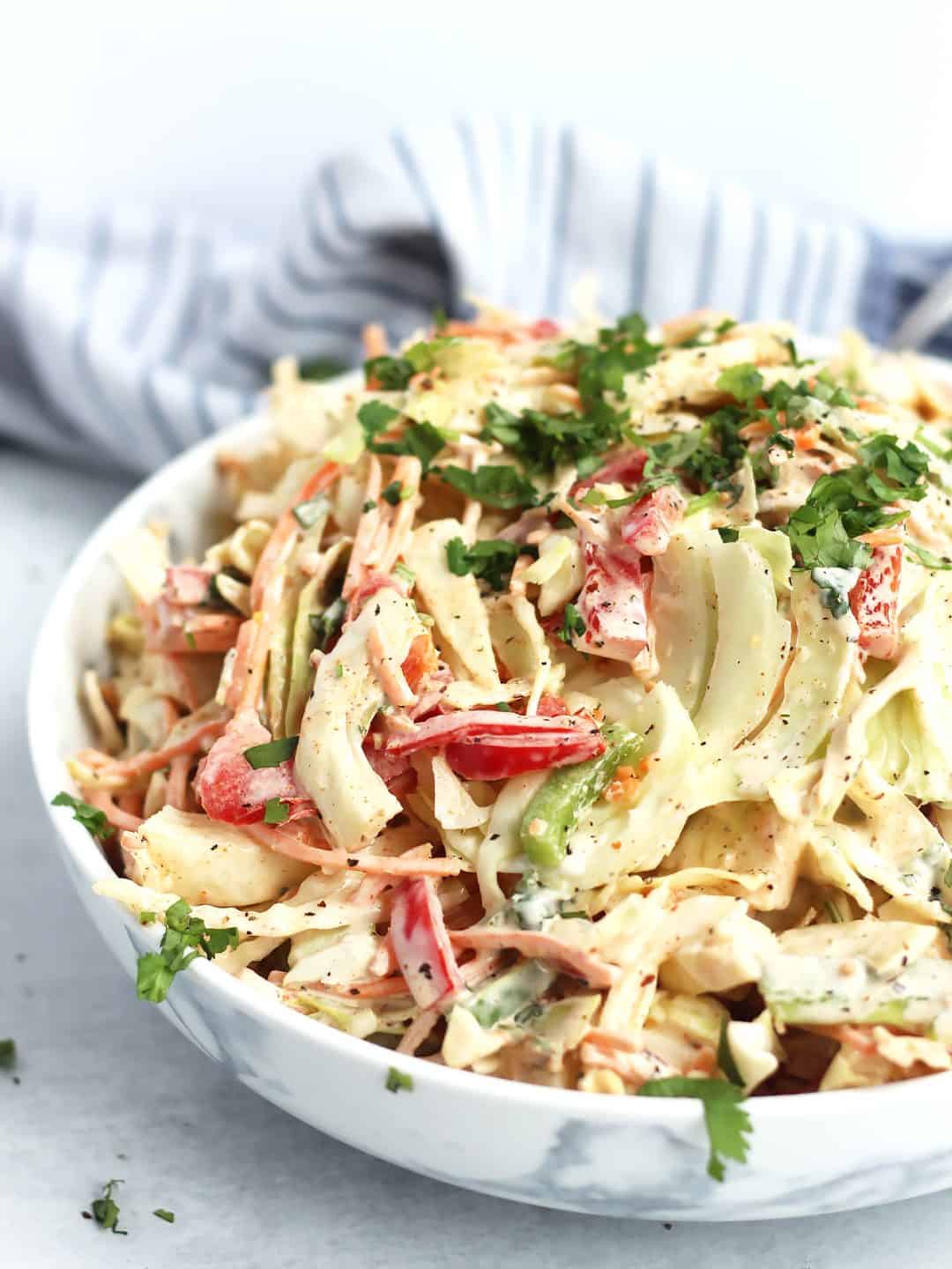 Cajun Coleslaw Bite On The Side