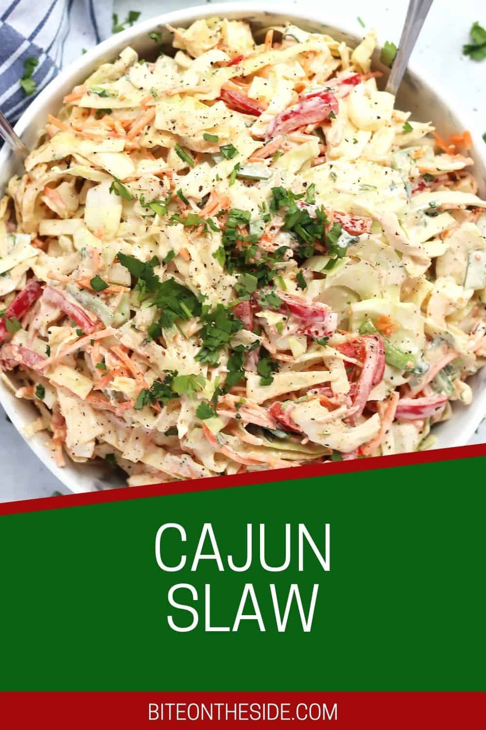 Cajun Coleslaw Bite On The Side