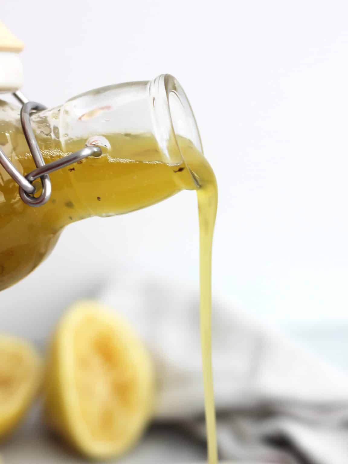 Honey Lemon Salad Dressing Bite On The Side