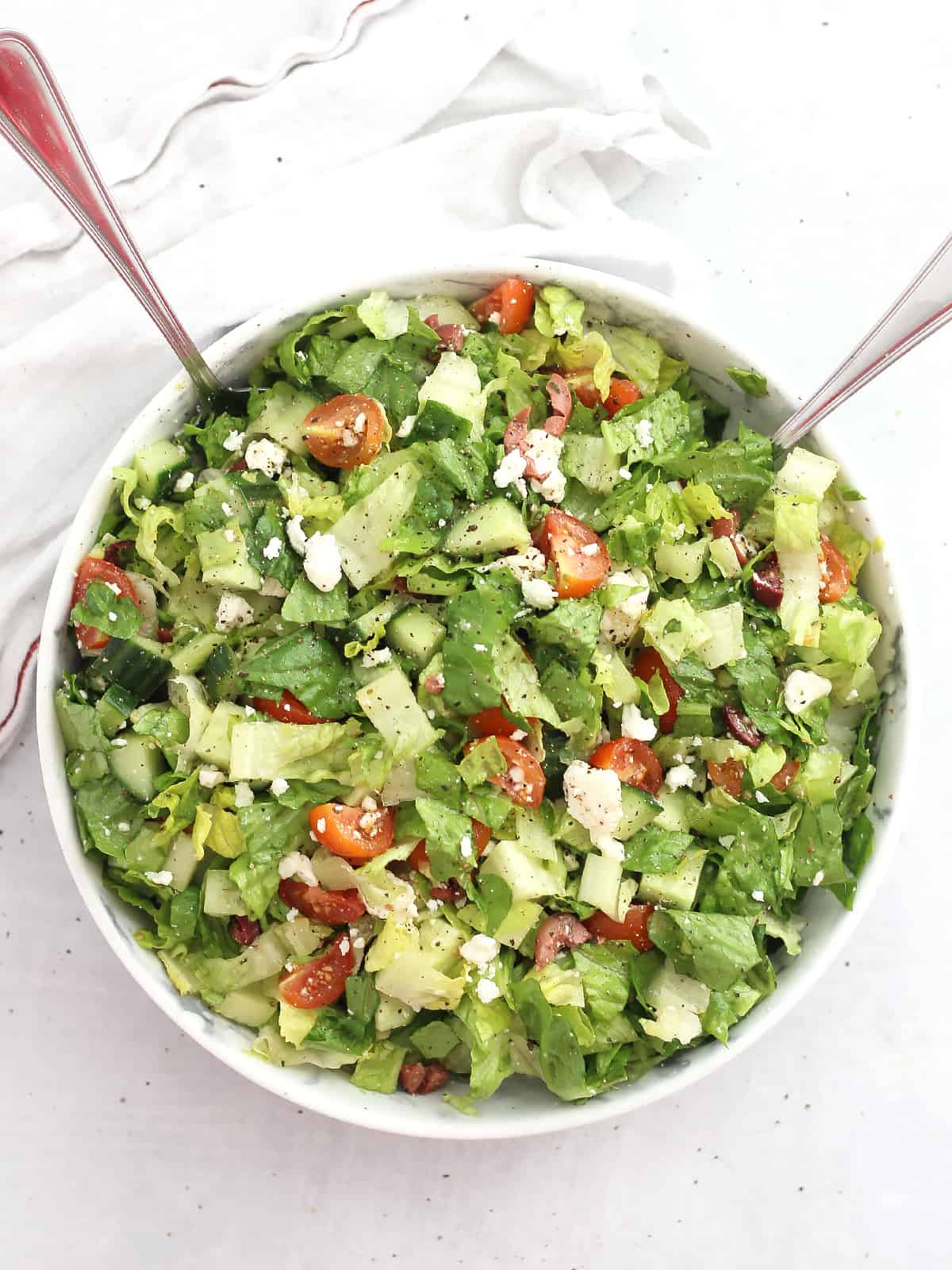 Lettuce Greek Salad