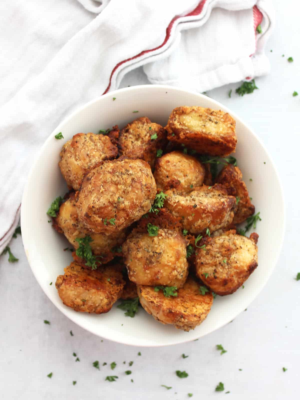 Parmesan Crusted Roasted Potatoes