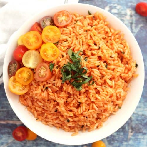 Tomato Basil Rice