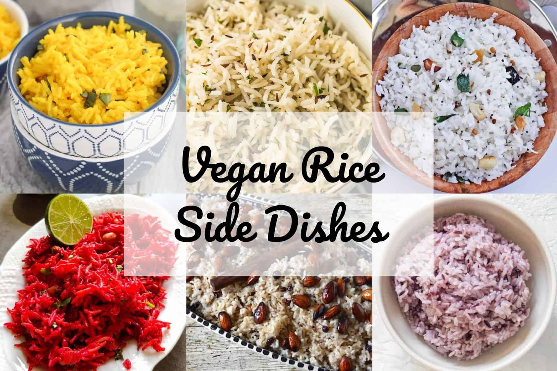 Vegan Side Dish Rice Recipes