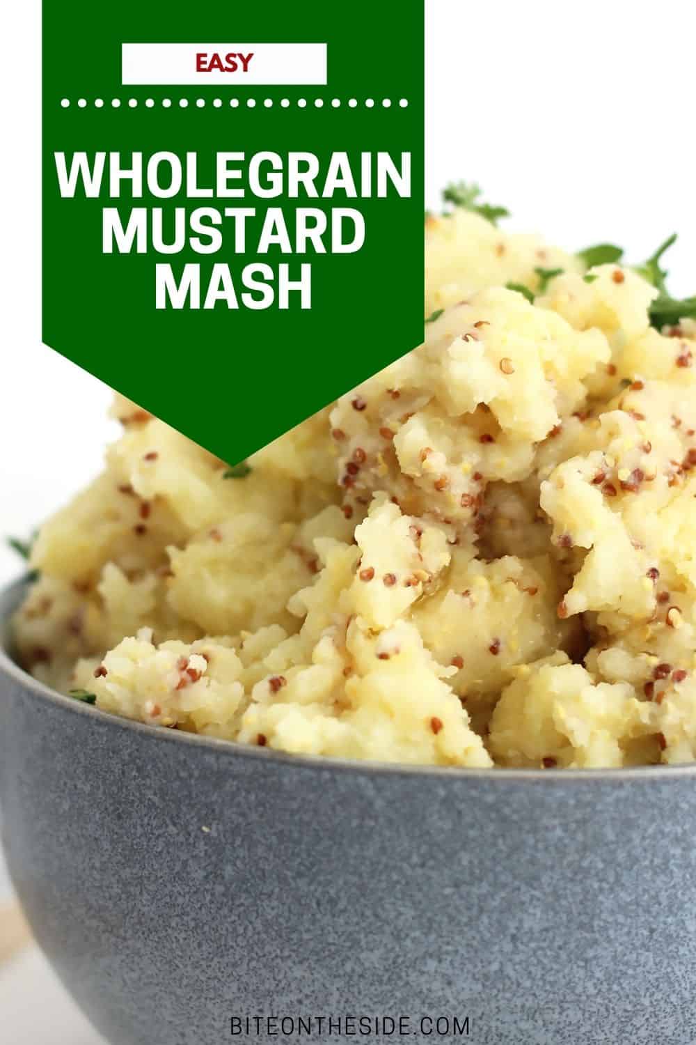 Wholegrain Mustard Mashed Potatoes Bite On The Side