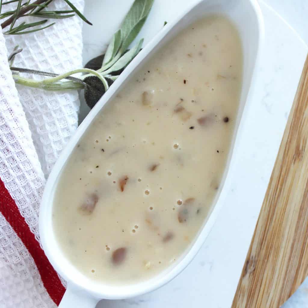 Bacon Dripping Gravy Recipe Bite On The Side