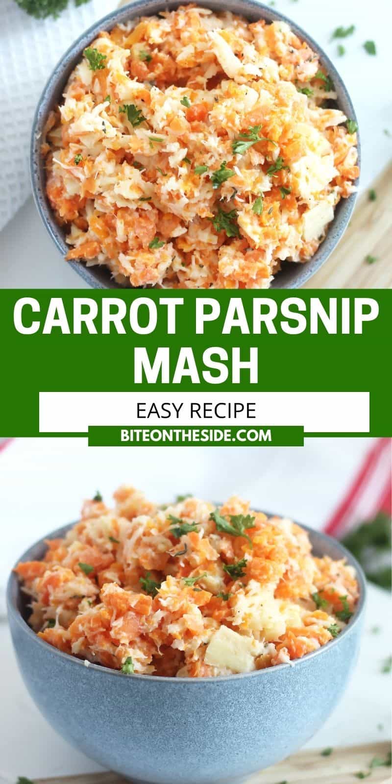 Mashed Carrot and Parsnip Recipe Bite On The Side