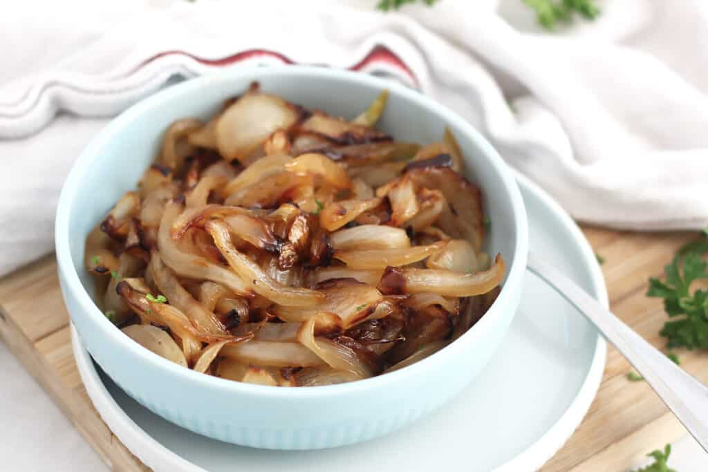 Air Fryer Onions (Caramelized or Sautéed) Bite On The Side