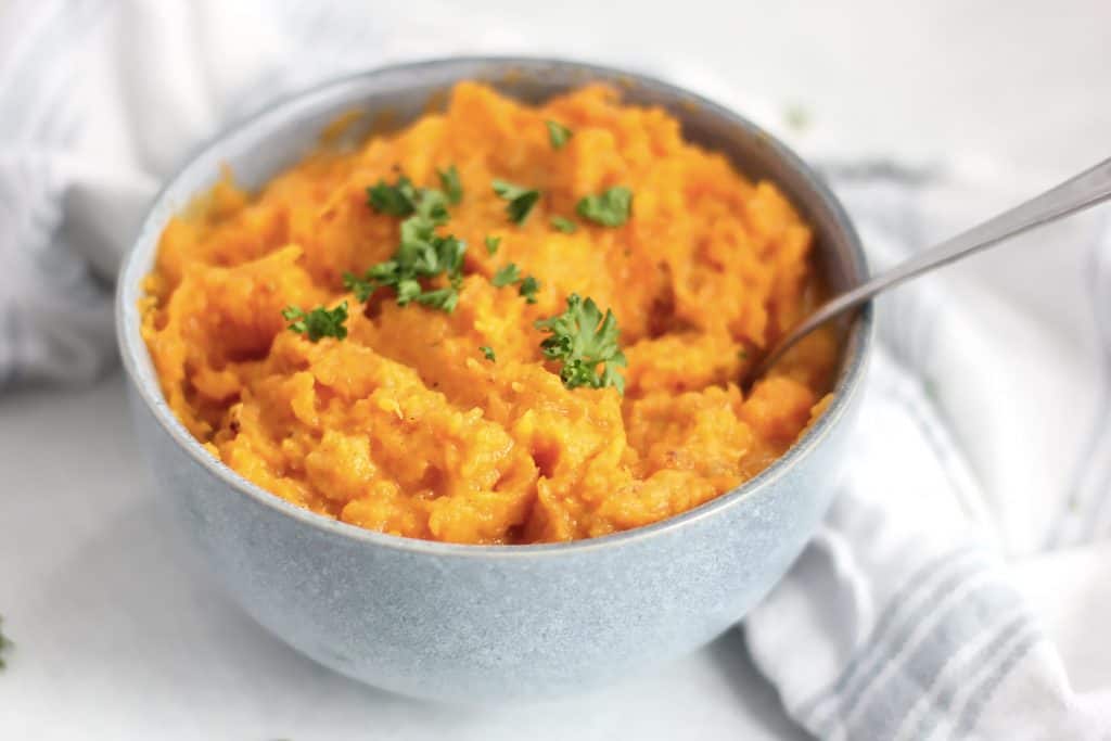 Roasted Butternut Squash Mash with Cinnamon Bite On The Side