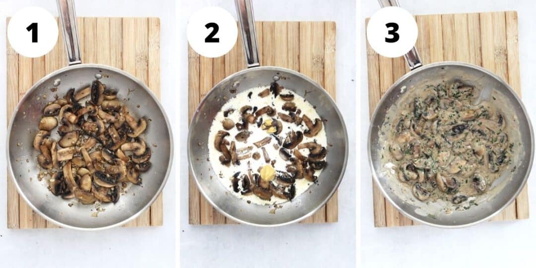 Creamy Tarragon Mushrooms Bite On The Side