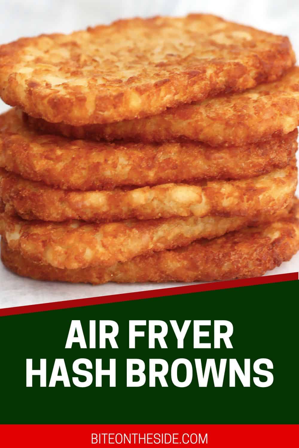 Air Fryer Frozen Hash Browns Bite On The Side