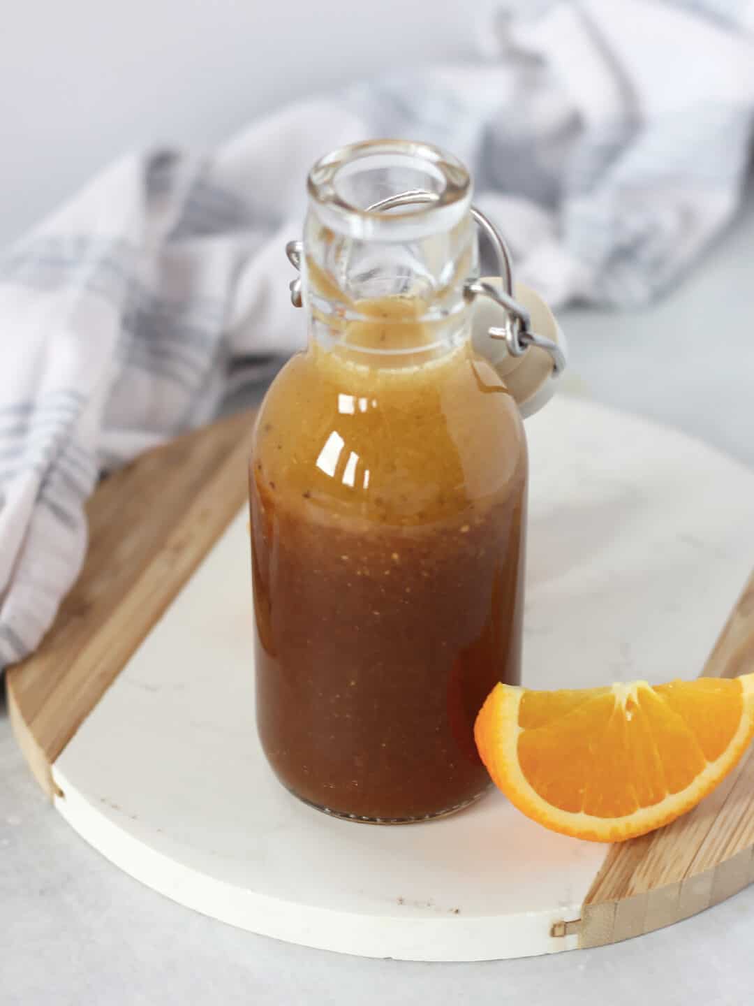 Orange Balsamic Honey Vinaigrette Salad Dressing Bite On The Side