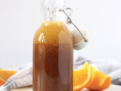 Orange Balsamic and Honey Salad Dressing