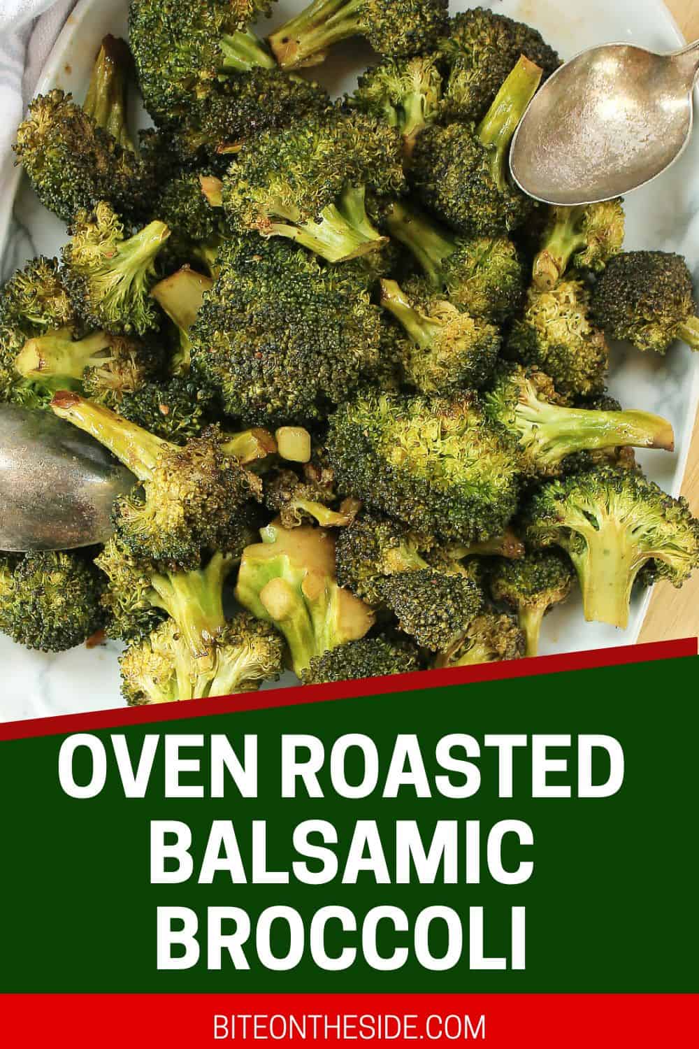 Roasted Balsamic Broccoli Bite On The Side