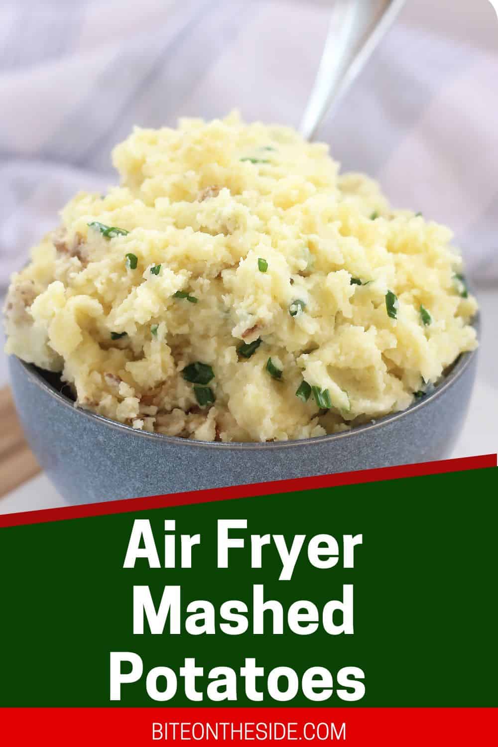 Air Fryer Mashed Potatoes Bite On The Side