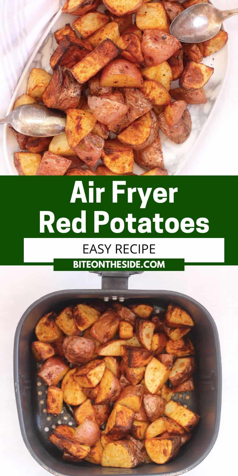 Air Fryer Red Potatoes Bite On The Side