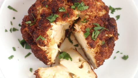 Air Fryer Whole Roasted Cauliflower