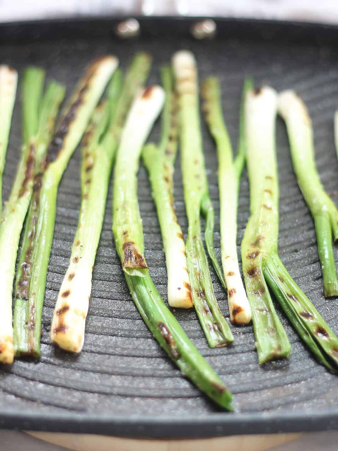 Grilled Green Onions Bite On The Side