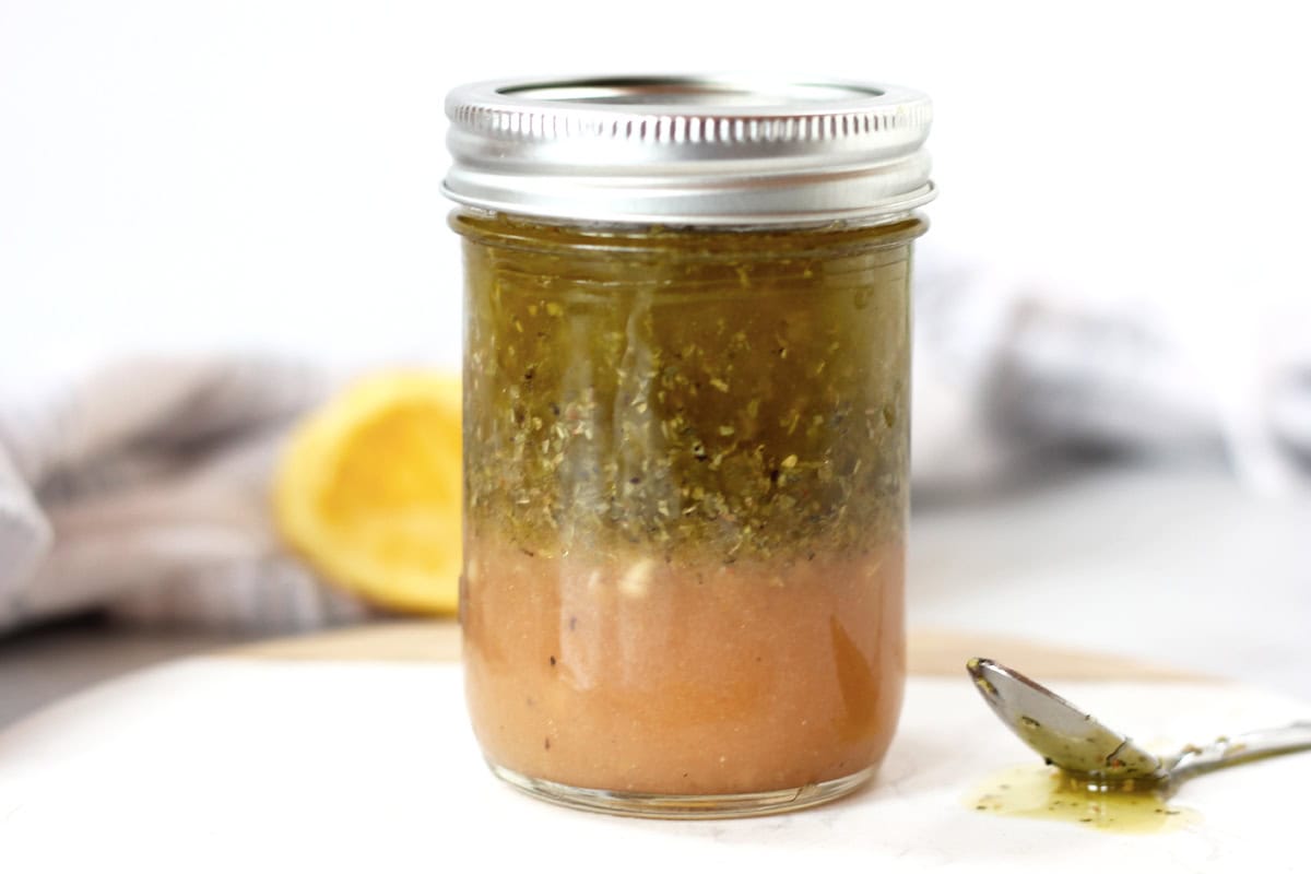 Greek Lemon Salad Dressing - Bite On The Side Greek Lemon Salad Dressing - Bite On The Side
