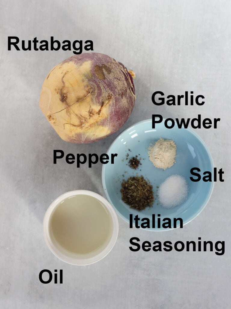 Labelled photo showing the ingredients needed to make this recipe.