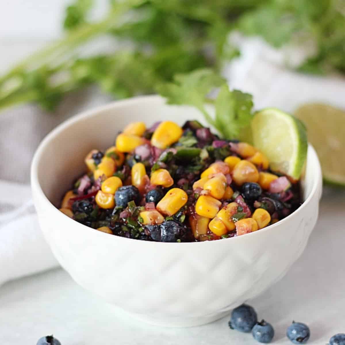 Blueberry Corn Salsa